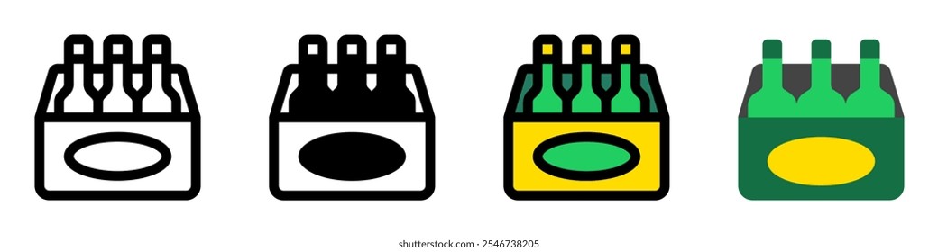 Ícone de vetor de cerveja editável. Parte de uma grande família de conjuntos de ícones. Perfeito para interfaces web e app, apresentações, infográficos, etc