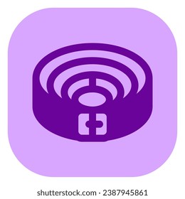 Icono del vector del cinturón editable. Ropa, moda, vestimenta. Parte de una familia de iconos grandes. Perfecto para interfaces web y de aplicaciones, presentaciones, infografías, etc