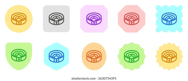 Editable belt vector icon. Clothing, fashion, apparel. Part of a big icon set family. Perfect for web and app interfaces, presentations, infographics, etc