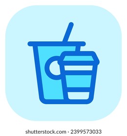 Editable beverages hot and cold vector icon. Part of a big icon set family. Perfect for web and app interfaces, presentations, infographics, etc