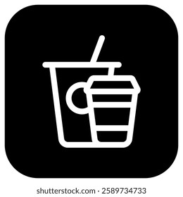 Editable beverages hot and cold vector icon. Part of a big icon set family. Perfect for web and app interfaces, presentations, infographics, etc