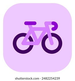 Editable bicycle vector icon. Vehicles, transportation, travel. Part of a big icon set family. Perfect for web and app interfaces, presentations, infographics, etc