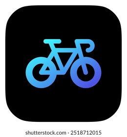 Editable bicycle vector icon. Vehicles, transportation, travel. Part of a big icon set family. Perfect for web and app interfaces, presentations, infographics, etc