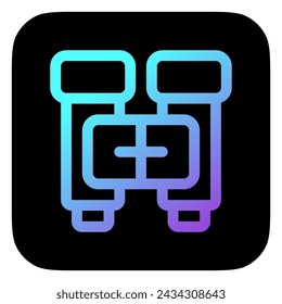 Editable binocular, search vector icon. Part of a big icon set family. Perfect for web and app interfaces, presentations, infographics, etc