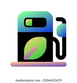 Editable bio fuel, refill, gas, station, fuel vector icon. Environment, ecology, eco-friendly. Part of a big icon set family. Perfect for web and app interfaces, presentations, infographics, etc