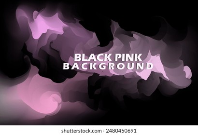 EDITABLE BLACK PINK MESH GRADIENT BACKGROUND