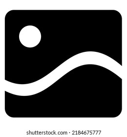 editable black and white icon picture vector design templates and illustrations