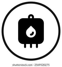 Editable blood pack vector icon. Part of a big icon set family. Perfect for web and app interfaces, presentations, infographics, etc
