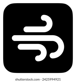 Editable blowing wind vector icon. Part of a big icon set family. Perfect for web and app interfaces, presentations, infographics, etc
