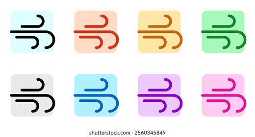 Editable blowing wind vector icon. Part of a big icon set family. Perfect for web and app interfaces, presentations, infographics, etc