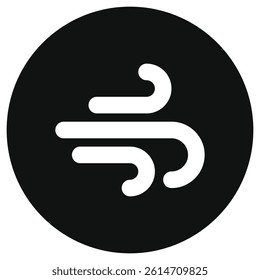 Editable blowing wind vector icon. Part of a big icon set family. Perfect for web and app interfaces, presentations, infographics, etc