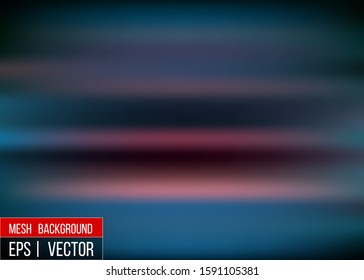 Editable Blue blurred background for your graphic design banner summer made with a gradient mesh