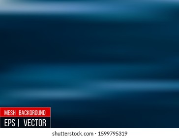 Editable Blue blurred background for your graphic design banner summer made with a gradient mesh