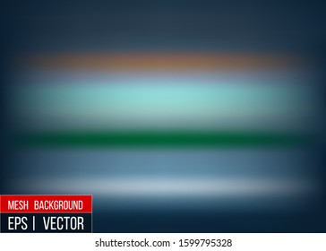 Editable Blue blurred background for your graphic design banner summer made with a gradient mesh