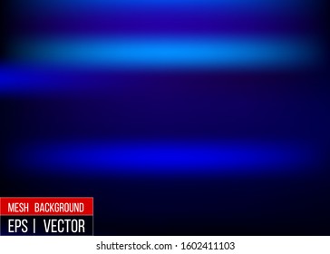 Editable Blue blurred background for your graphic design banner summer made with a gradient mesh