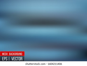 Editable Blue blurred background for your graphic design banner summer made with a gradient mesh