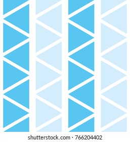 editable blue triangular marks