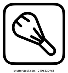 Editable blush brush vector icon. Cosmetics, makeup, skincare, beauty. Part of a big icon set family. Perfect for web and app interfaces, presentations, infographics, etc