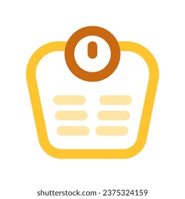 Editable body scale vector icon. Part of a big icon set family. Perfect for web and app interfaces, presentations, infographics, etc