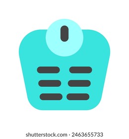 Editable body scale vector icon. Part of a big icon set family. Perfect for web and app interfaces, presentations, infographics, etc