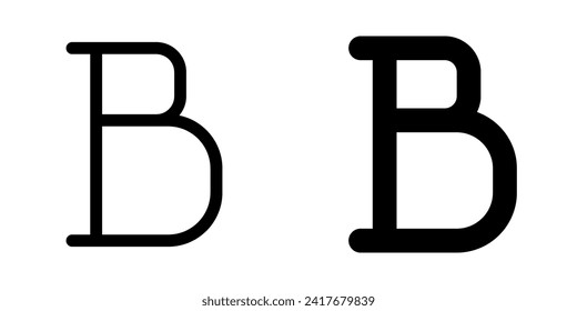 Editable bold text format vector icon. Part of a big icon set family. Perfect for web and app interfaces, presentations, infographics, etc