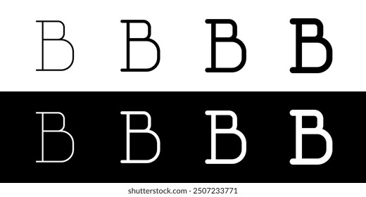 Editable bold text format vector icon. Part of a big icon set family. Perfect for web and app interfaces, presentations, infographics, etc