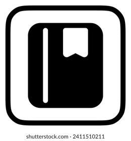 Editable book, bookmark, reading vector icon. Part of a big icon set family. Perfect for web and app interfaces, presentations, infographics, etc