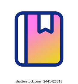 Editable book, bookmark, reading vector icon. Part of a big icon set family. Perfect for web and app interfaces, presentations, infographics, etc