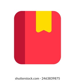 Editable book, bookmark, reading vector icon. Part of a big icon set family. Perfect for web and app interfaces, presentations, infographics, etc