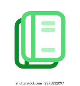 Editable books, notebooks, textbooks, journal, diary vector icon. Part of a big icon set family. Perfect for web and app interfaces, presentations, infographics, etc