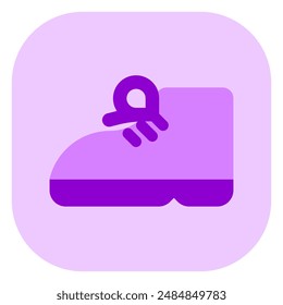 Editable boots, shoes vector icon. Clothing, fashion, apparel. Part of a big icon set family. Perfect for web and app interfaces, presentations, infographics, etc