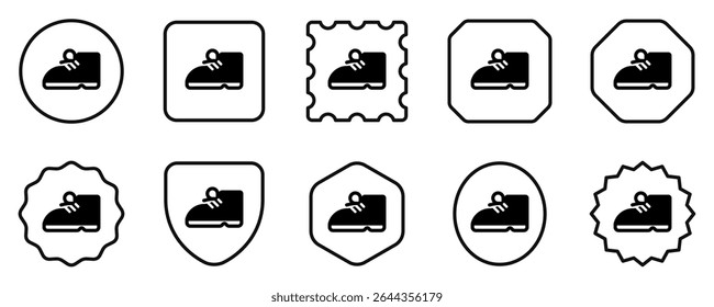 Editable boots, shoes vector icon. Clothing, fashion, apparel. Part of a big icon set family. Perfect for web and app interfaces, presentations, infographics, etc