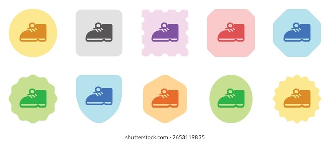 Editable boots, shoes vector icon. Clothing, fashion, apparel. Part of a big icon set family. Perfect for web and app interfaces, presentations, infographics, etc