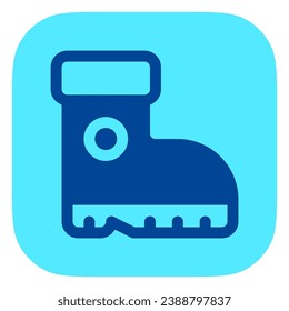 Editable boots vector icon. Outdoor, industry, gardening, heavy duty. Part of a big icon set family. Perfect for web and app interfaces, presentations, infographics, etc