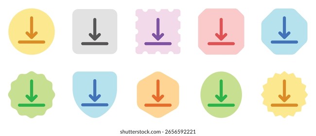 Editable bottom alignment vector icon. Part of a big icon set family. Perfect for web and app interfaces, presentations, infographics, etc