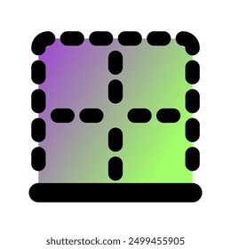 Editable bottom border vector icon. Part of a big icon set family. Perfect for web and app interfaces, presentations, infographics, etc