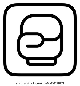 Editable boxing gloves vector icon. Part of a big icon set family. Perfect for web and app interfaces, presentations, infographics, etc