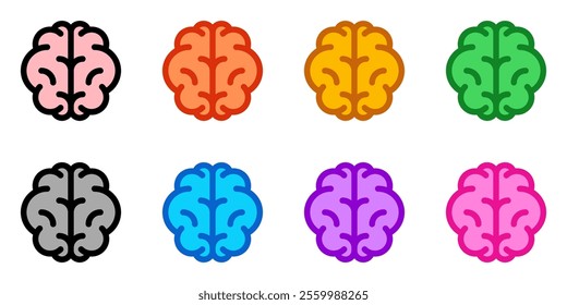 Editable brain vector icon. Part of a big icon set family. Perfect for web and app interfaces, presentations, infographics, etc