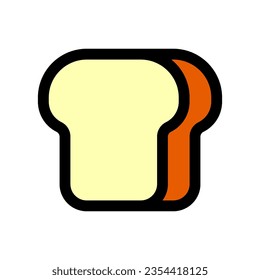 Editable bread, toast vector icon. Part of a big icon set family. Perfect for web and app interfaces, presentations, infographics, etc