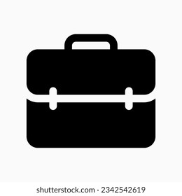 Editable briefcase, portfolio vector icon. Part of a big icon set family. Perfect for web and app interfaces, presentations, infographics, etc