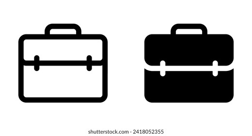 Editable briefcase, portfolio vector icon. Part of a big icon set family. Perfect for web and app interfaces, presentations, infographics, etc