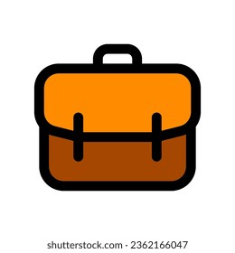 Editable briefcase, suitcase, portfolio vector icon. Business, work, travel. Part of a big icon set family. Perfect for web and app interfaces, presentations, infographics, etc