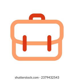 Editable briefcase, suitcase, portfolio vector icon. Business, work, travel. Part of a big icon set family. Perfect for web and app interfaces, presentations, infographics, etc