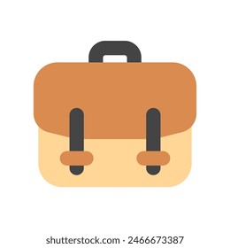 Editable briefcase, suitcase, portfolio vector icon. Business, work, travel. Part of a big icon set family. Perfect for web and app interfaces, presentations, infographics, etc