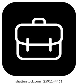 Editable briefcase, suitcase, portfolio vector icon. Business, work, travel. Part of a big icon set family. Perfect for web and app interfaces, presentations, infographics, etc