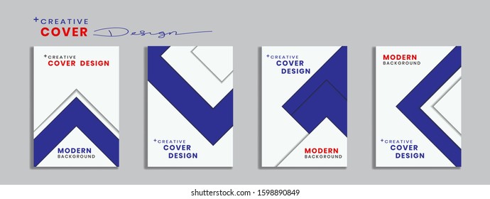Editable brochure template layout, annual report design covers, magazines, minimalist style, brochures in paper size in A4. Vector illustration element.