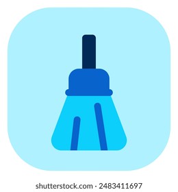 Editable broom stick vector icon. Part of a big icon set family. Perfect for web and app interfaces, presentations, infographics, etc
