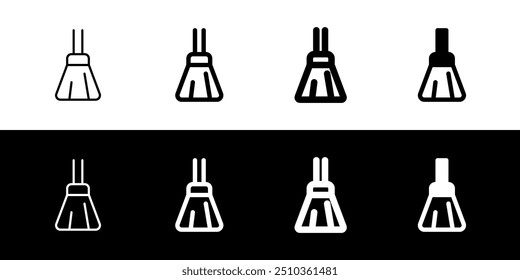Editable broom stick vector icon. Part of a big icon set family. Perfect for web and app interfaces, presentations, infographics, etc