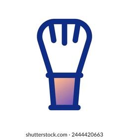 Icono de Vector de pincel editable. Barbería, estilo de vida, aseo. Parte de una gran familia de iconos. Perfecto para interfaces de Web y App, presentaciones, infografías, etc