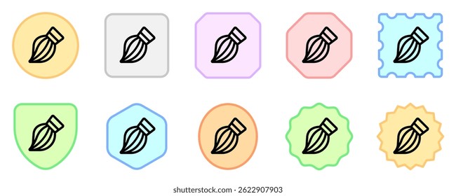 Editable brush vector icon. Part of a big icon set family. Perfect for web and app interfaces, presentations, infographics, etc